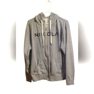 Gray Men's Hoodie Jacket